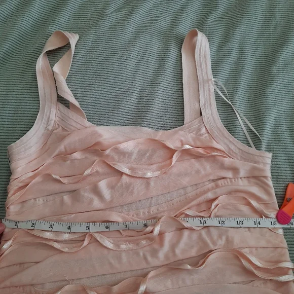 Express Ruffled Light Pink Cami - Picture 6 of 6